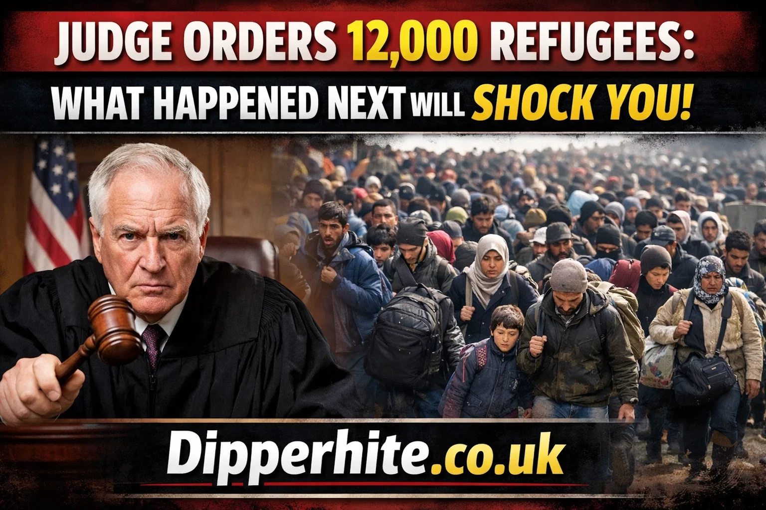 Judge Orders 12000 Refugees Judge Orders 12000 Refugees