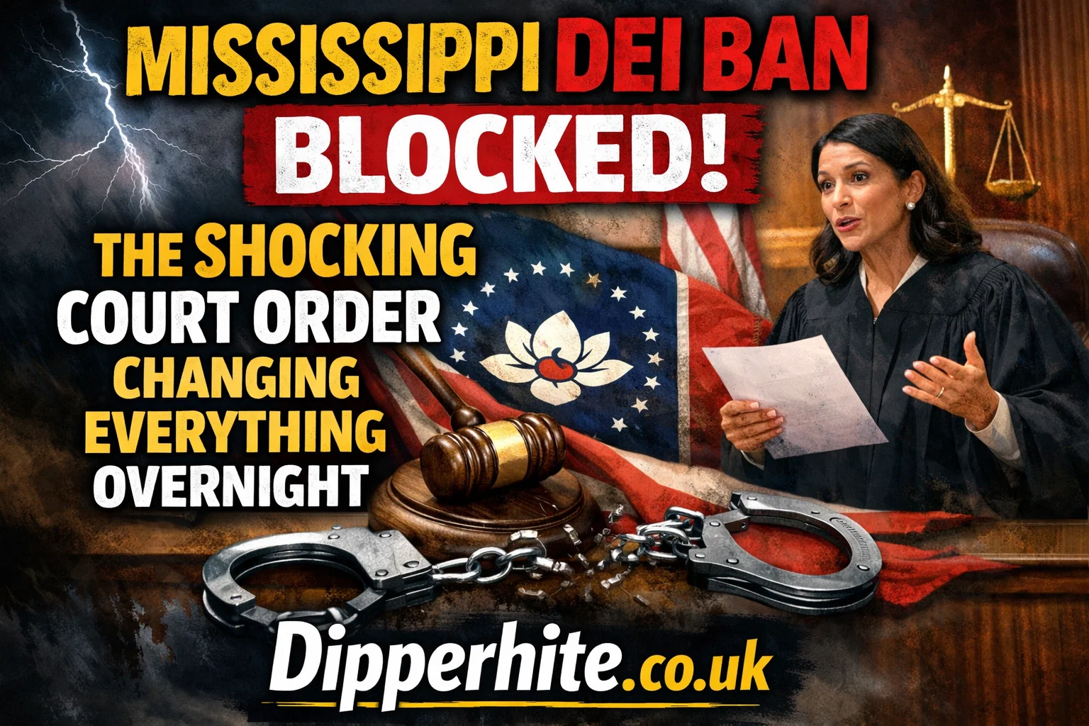 mississippi dei ban temporary restraining order